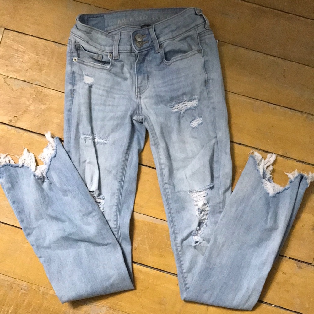american eagle boot cut jeans